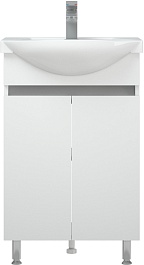 Corozo Тумба под раковину Джуно 50 М белая – фотография-1